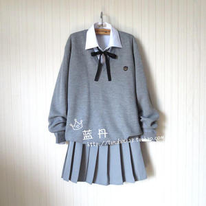 学院风校服套装韩国DK校服英伦JK制服毛衣长袖高中学生团体服班服
