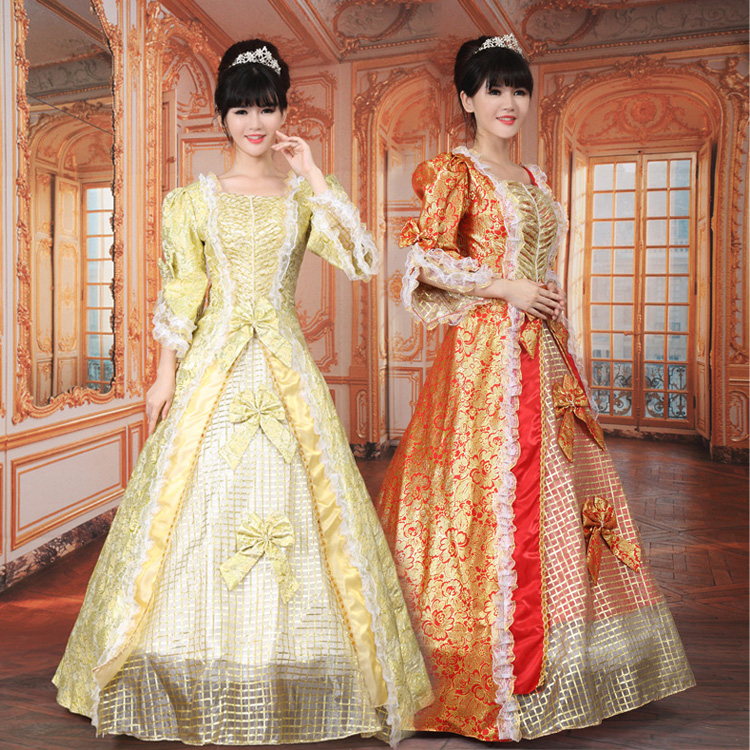 贵夫人欧式宫廷英国朱丽叶公主服