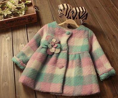 Manteau pour fille en laine - Ref 2161836 Image 1