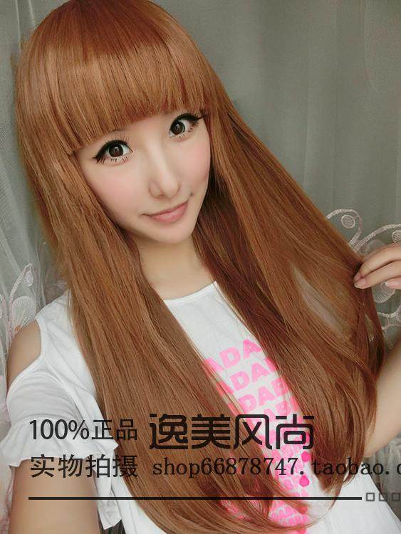 Perruque Long cheveux raides - Ref 2609243 Image 1