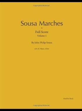【预售】Sousa Marches in Full Score: Volume 1