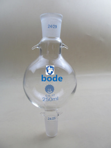 实验室用储液球层析柱配套溶液储存瓶缓冲球溶液球250ML/24×24