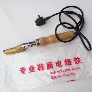 大鞋面电烙铁铜头烙铁皮面除皱烫平机 成本半成本鞋面温控除皱机