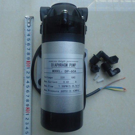 新款微型高压隔膜DP60150220V自吸高压家用泵增压水泵抽泵污水