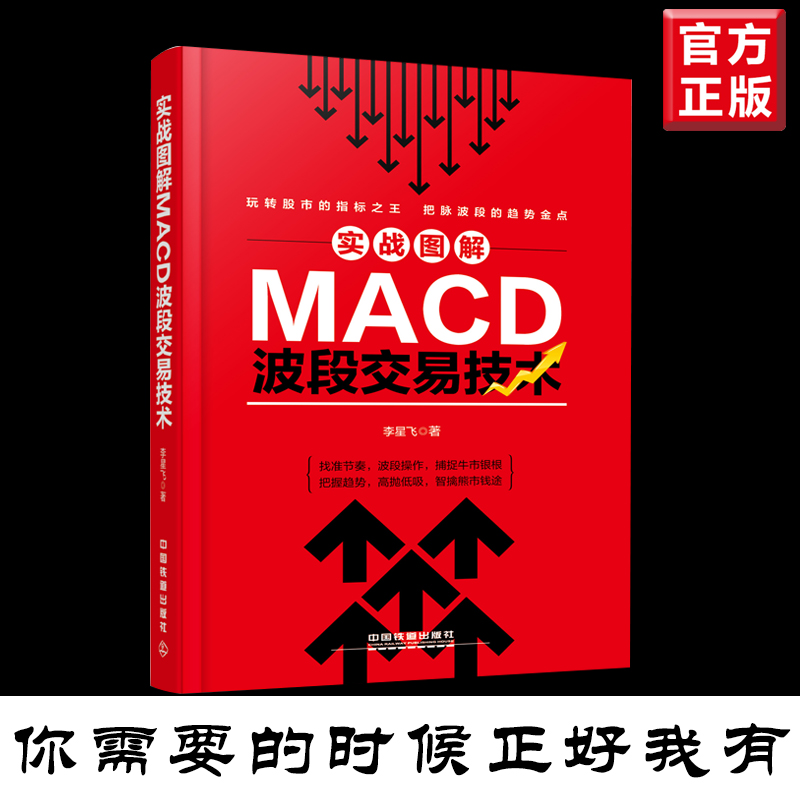 【股票投资书】实战图解MACD波段交易技术图解操盘绝技 投资理财期货操盘书籍图表 股票证券操盘绝技短线K线看图 零基础学炒股书