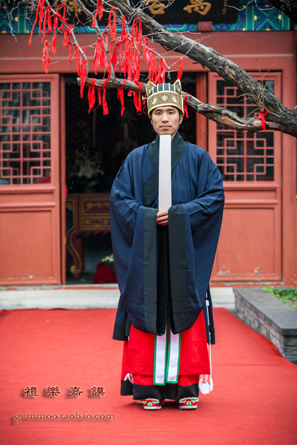 【礼乐嘉谟】仿明制祭服 汉服祭服