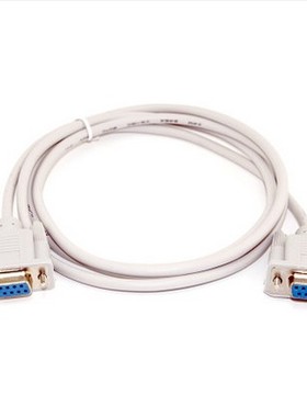 RS232串口公对公23交叉线23直连线COM口DB9针对9针连接数据线可选