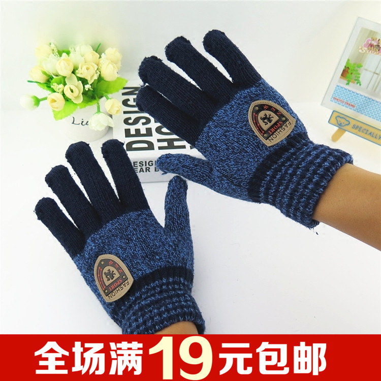 Gants pour homme en de laine - Ref 2781518 Image 1