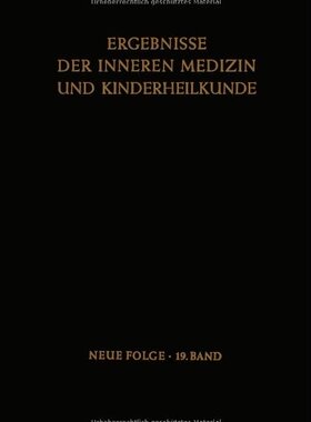 【预订】Ergebnisse Der Inneren Medizin Und K...