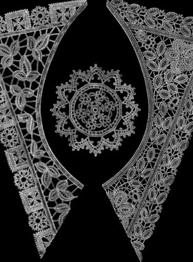 设计素材 蕾丝图案 Lace. Pepin Press 129P 高清 TIF格式