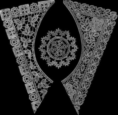 设计素材 蕾丝图案 Lace. Pepin Press 129P 高清 TIF格式