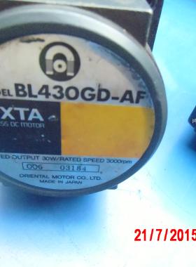 议价VEXTA东方BL430GD-AF 4GD50K日本1 150721 无刷马达原装现货