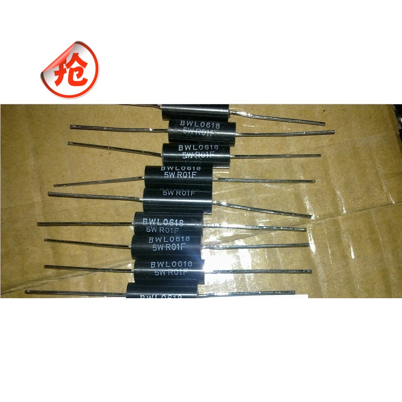 EE BWL电阻3W 0.03RF模压电阻3W R03F  30毫欧 精度1%