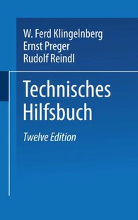 【预订】Klingelnberg Technisches Hilfsbuch