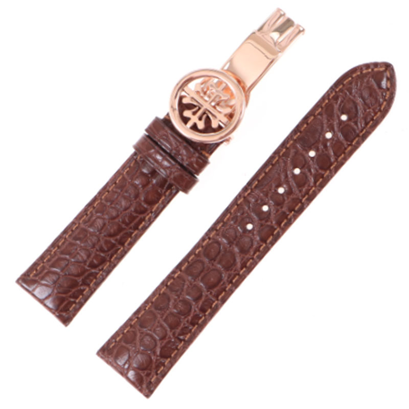 美洲鳄鱼皮 手工打造 原装款式 精钢表扣