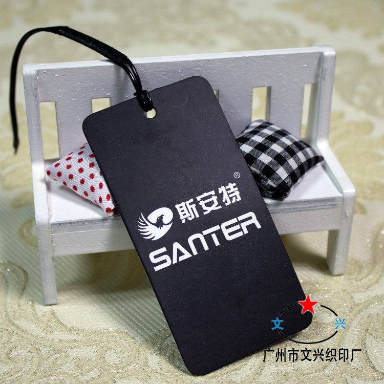 女装吊牌卡纸合格证厂家十年老店图片
