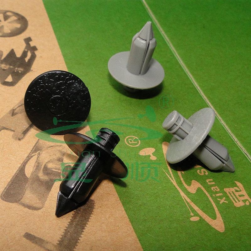 通用型常用车门外装饰板保险杠推进式膨胀固定万能小卡扣显顺卡子