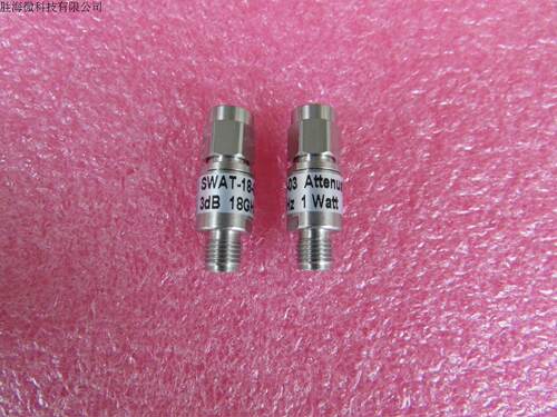 SWAT-18-03  DC-18GHz 3dB 1W SMA 射频微波同轴固定衰减器  型号：SWAT-18-05