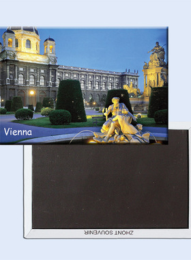 卡通定制 奥地利维也纳 旅游纪念品 创意冰箱贴磁贴20883个性创意