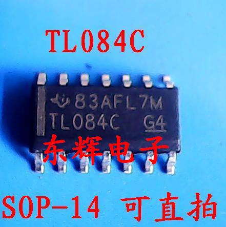 贴片IC TL084C CDR CD 进口拆机运算放大器芯片SOP-14 可直拍