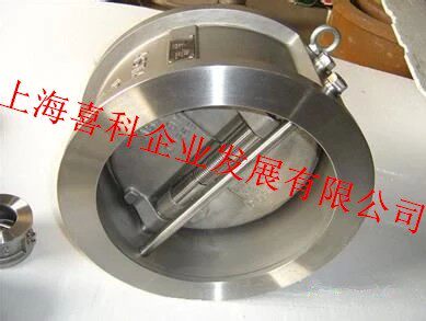 H76W-16P 不锈钢蝶型形止回阀 不锈钢304对夹式止回阀 DN50-DN40