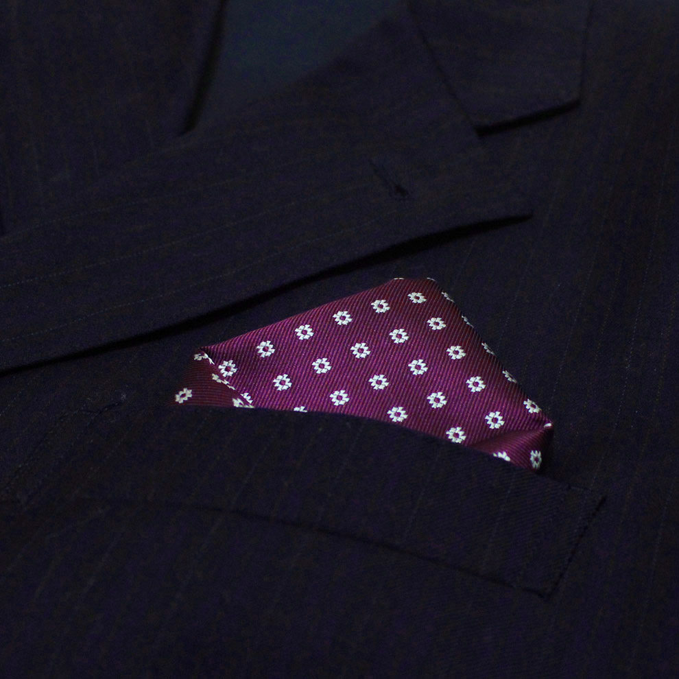 【高大上袋巾】紫红色西装口袋巾男士 领结方巾手帕胸口巾a-3912