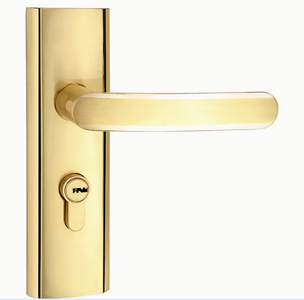 金色别墅双开大门锁 中式木门锁 豪华中式欧式对开进户门锁 基础建材 机械门锁 原图主图