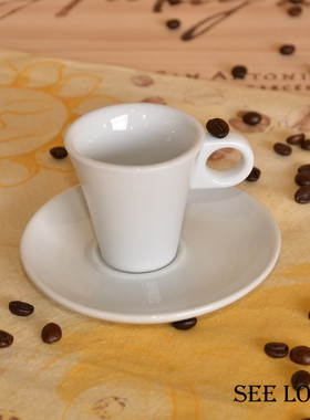 SEELOVE出口意大利专业浓缩wbc比赛咖啡杯圆弧内杯底Caffè55cc