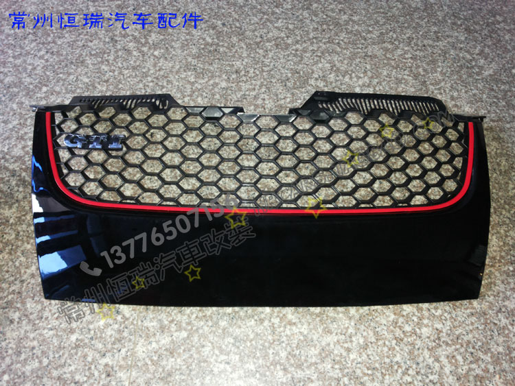 老速腾GTI GLI 中网 蜂窝格栅 水箱罩 高尔夫5代
