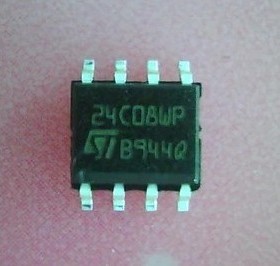 贴片 ST24C08W6  M24C08R6 进口存储器IC芯片 SOP-8封装 可直拍