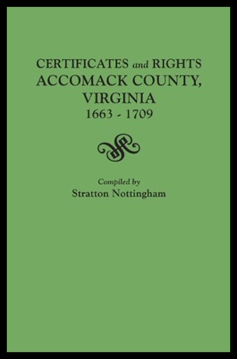 【预售】Certificates and Rights, Accomack Coun