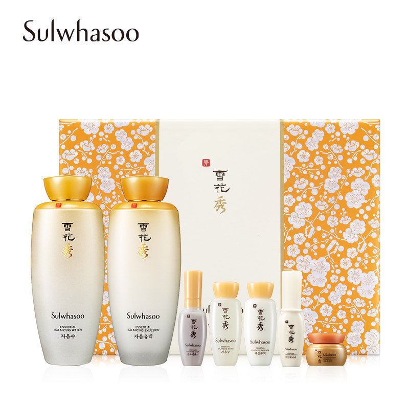 #原创新人# Sulwhasoo 雪花秀 滋盈肌本平衡水乳套装