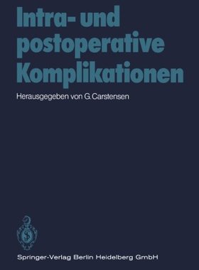 【预订】Intra- Und Postoperative Komplikationen