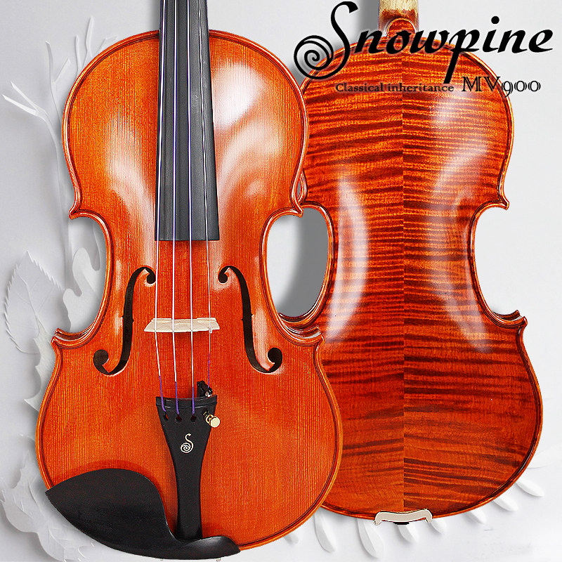 斯洛帕尼mv900实木小提琴 仿古漆 亮光成人演奏考级小提琴s标志