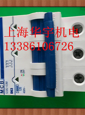 天水二一三小型断路器GSB2 3P D40A~D63A GSB2-63M