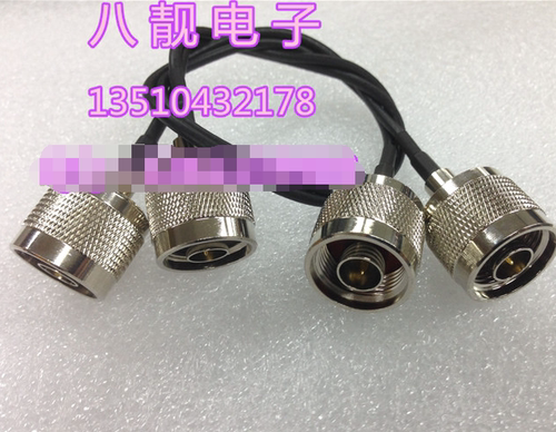 环保高档转接线N-JJ 路由器AP-N型公日本JAPAN进口黑色RG174N头线