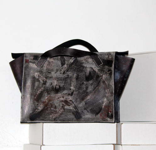 原创设计师头层牛皮定做手提包