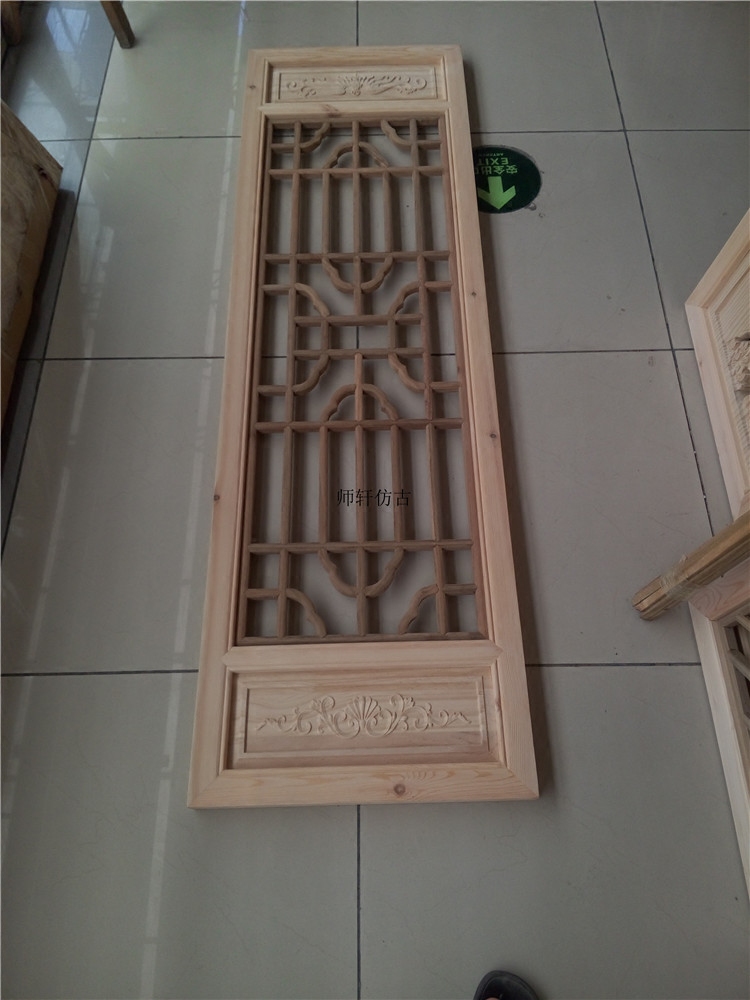 榫卯门窗屏风吊顶东阳木雕可定制