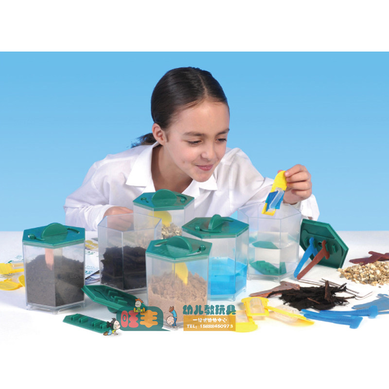 化学分解实验组 幼儿园儿童科学探索实验室 科普探究试验教具