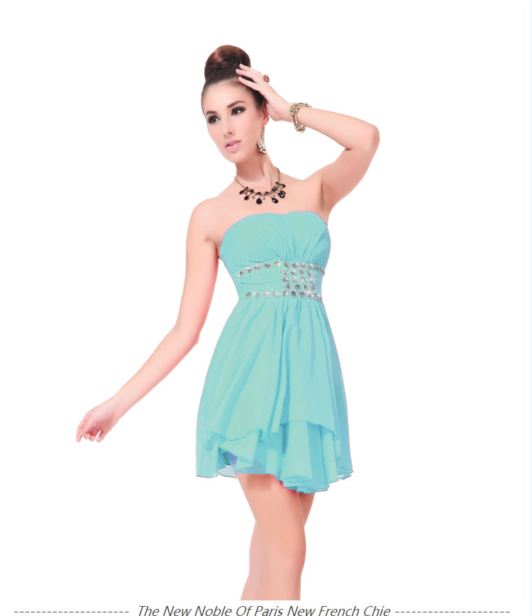 2023秋季女装夜店性感抹胸雪纺连衣裙短款小礼服伴娘服ktv公主服