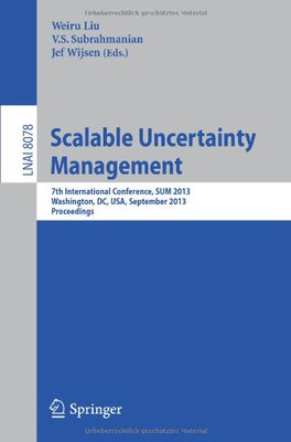 【预订】Scalable Uncertainty Management