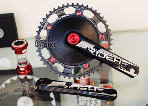 @BIKE FIXED GEAR 台湾 RIDEA 气动盘片 场地封闭 曲秉组 含中轴