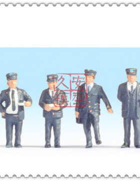 久安铁道 仿真人物 微缩小人 1:87 Noch 15271 英国铁路员