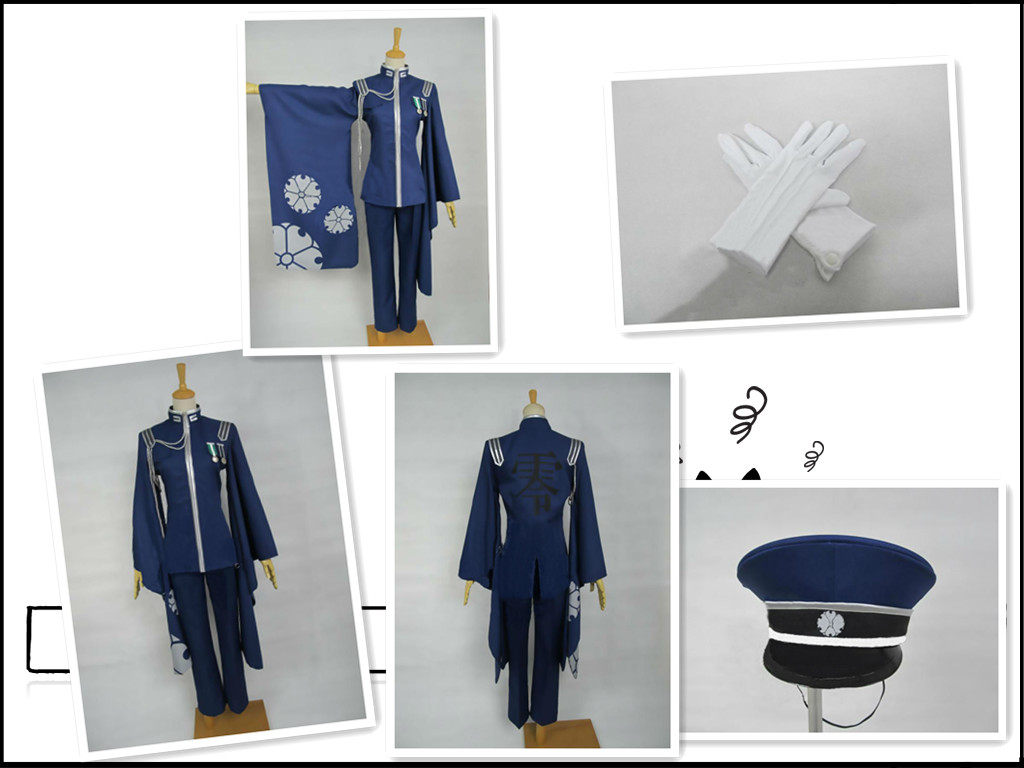 cosplay动漫游戏Vocaloid 初音 大哥KAITO 千本樱cos服免邮定做；