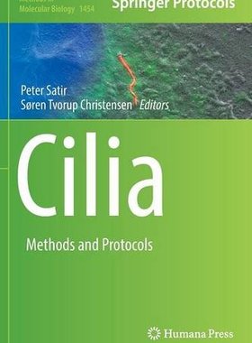 【预订】Cilia: Methods and Protocols