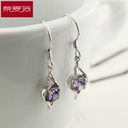 New year love of Angel earrings Korea quality 925 Silver sweet simple tassel accessories hypoallergenic earrings