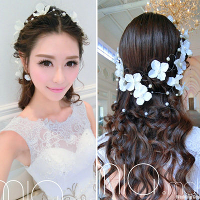 Accessoire coiffure en perlé - Ref 1202075 Image 1