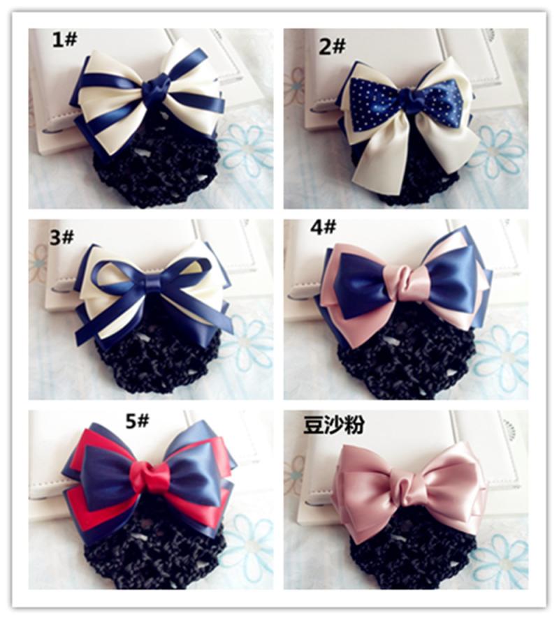 空姐银行发夹韩版职业头花