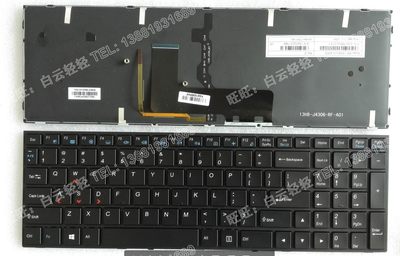 全新原装  HASEE神舟战神G6 G6-i7 G6-I78172S1笔记本键盘带背光