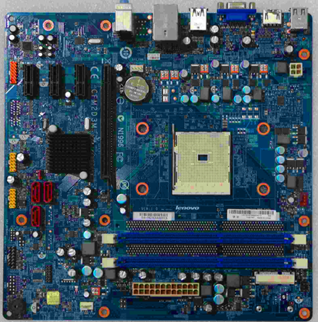 原装联想锋行k415 fm2 a75主板 cfm2d3m 带sata3 usb3.0 hdmi